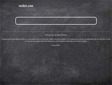 Tablet Screenshot of maket.com